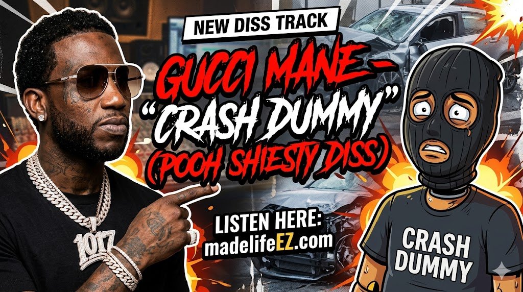 Gucci Mane – “Crash Dummy” (Pooh Shiesty Diss)