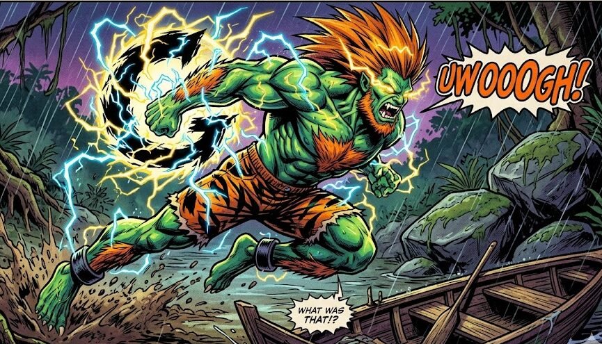 Banka Comic street fighter
