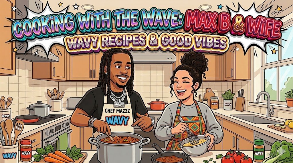 Max B Cooking for His Wife: Salmon Croquettes, Coconut Rice, and Wavy Vibes
