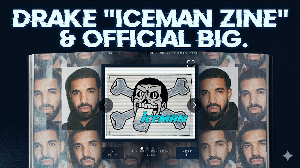 Drake ICEMAN Zine & Album Release: Everything You Need to Know in 2026 + Photo Gallery