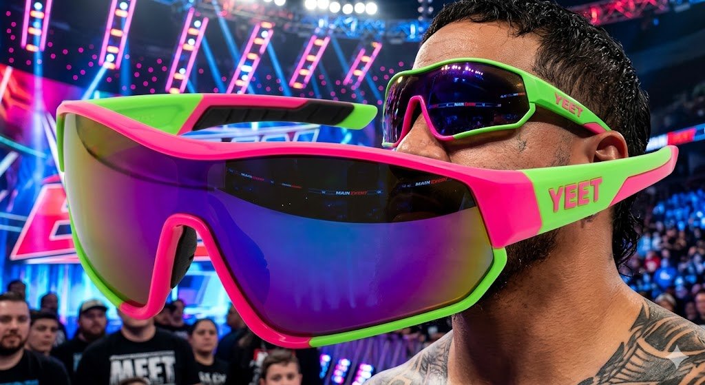 Jey Uso Wrap Around SunGlasses