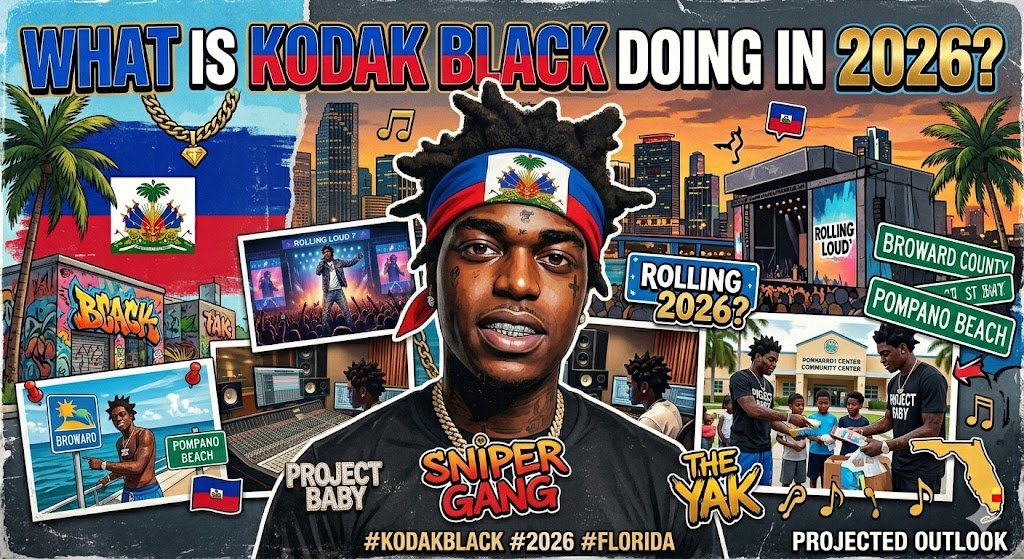 Kodak Black 2026 Update: New Album, Tour Dates, and What He’s Doing Now