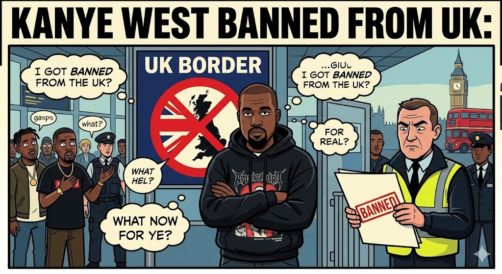 Kanye West Banned from UK: Why Wireless Festival 2026 Was Cancelled