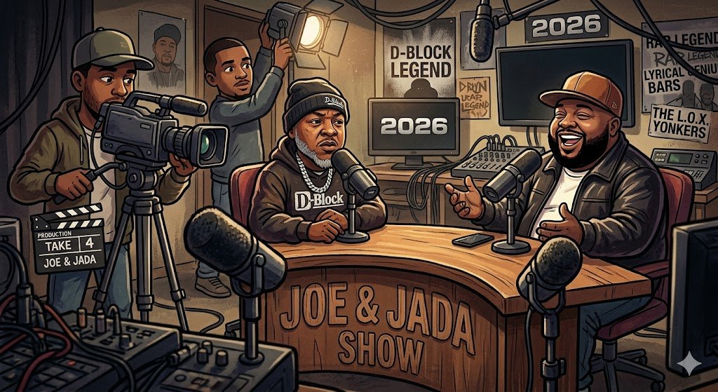 Jadakiss does podcasting now