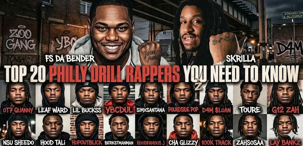 Top 20 Philly Drill Rappers You Need to Know